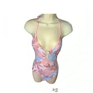 Chic Summer Splash One-Piece Swimsuit- BRAND NEW W/ TAGS